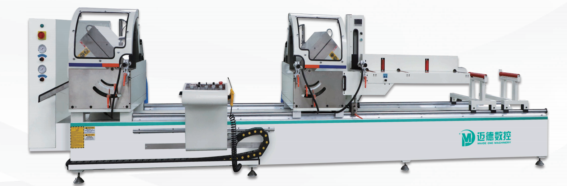 设备名称：铝型材数控双头切割锯  设备型号：LJZ2S-CNC-500x4200